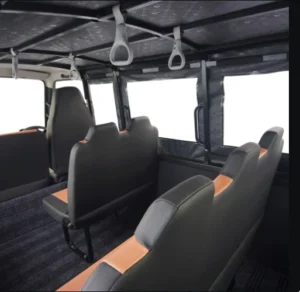 Electric Three Wheeler - Seating Arrangement